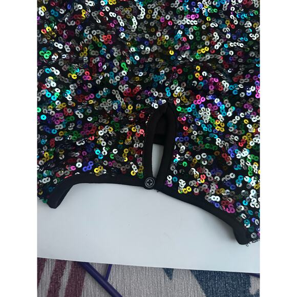 Garanimals Holiday Sequin Top and skirt Set - Multi Color - Picture 7 of 9